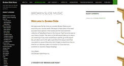 Desktop Screenshot of brokenslidemusic.com
