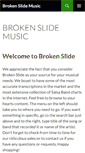 Mobile Screenshot of brokenslidemusic.com